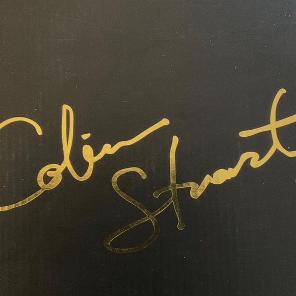 Victoria's Secret Colin Stuart Black Stiletto Platform Ankle Boots 8.5 with Box - Picture 6 of 7